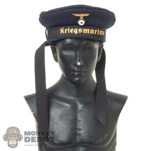 Hat: DiD German Kriegsmarine U-Boat Sailor Cap (Tellermutze)