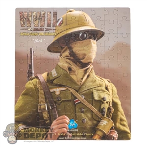 Puzzle: DiD 1/1 Scale WWII German Afrika Korps WH Infantry Burk