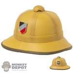 Helmet: DiD Molded German DAK Tropical Pith Helmet