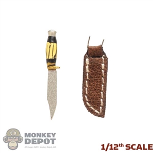Knife: DiD 1/12th Fixed Blade w/Sheath
