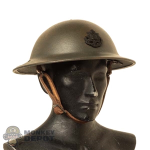 Helmet: DiD WWI British MK1 Brodie Helmet w/Inner Liner (Metal)
