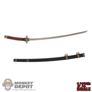 Sword: DiD 1/12  Metal Katana w/Scabbard