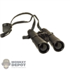 Binoculars: DiD German WWII Binoculars w/Black Strap
