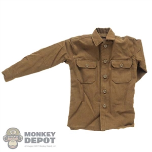 Shirt: DiD Mens Brown Long Sleeve Shirt