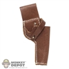 Holster: DiD Brown Genuine Leather Pistol Holster (Right)