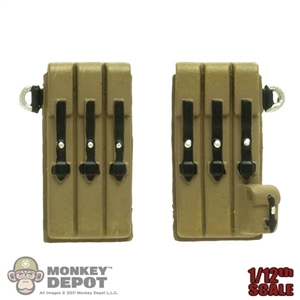 Ammo: DiD 1/12 German Molded MP40 Pouches