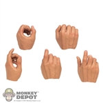Hands: DiD Mens 5 Piece Hand Set