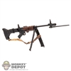 Rifle: DiD German WWII FG42 Type I w/ Bayonet and Sling (Metal)