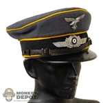 Hat: DiD Mens German Fallschirmjager Visor Cap
