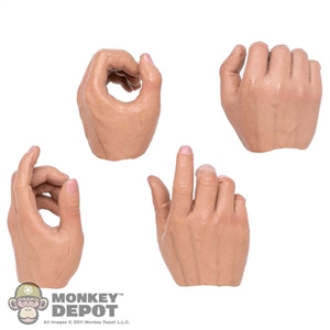 Hands: DiD Mens 4 Piece Hand Set