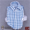 Shirt: DiD 1/12 Mens U-Boat Plaid Shirt Bib