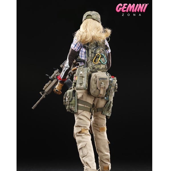Boxed Figure: DamToys Combat Girls Series Gemini - Zona (DAM-DCG001)
