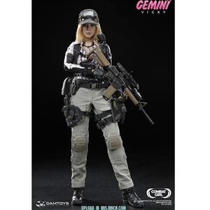 Boxed Figure: DamToys Combat Girls Series Gemini - Vicky (DAM-DCG002)
