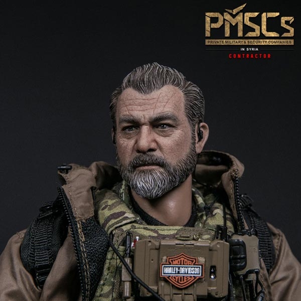 Boxed Figure: DamToys PMSCs Contractor In Syria (DAM-78041)