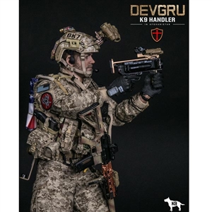 Boxed Figure: DamToys DEVGRU K9-Handler in Afghanistan (Dog Not Included) (DAM-78040)