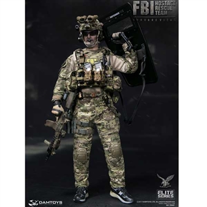 Boxed Figure: DamToys FBI HRT Agent Hostage Rescue Team (78042)