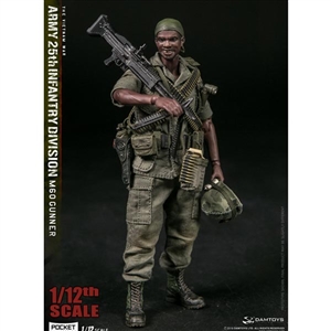 DamToys 1/12th US Army 25 Infantry Division M60 Machine Gunner (DAM-PES010)