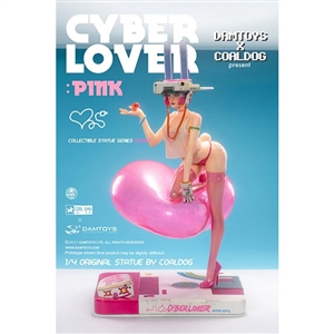 Statue: DamToys 1/4th Cyberlover: Pink Statue (909349)