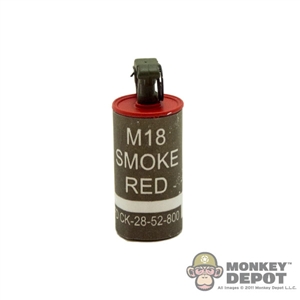 Grenade: DAM M18 Smoke Canister Red
