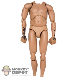 Figure: DamToys Tattoo'd Base Body w/Tattoo'd Hands & Wrist Pegs