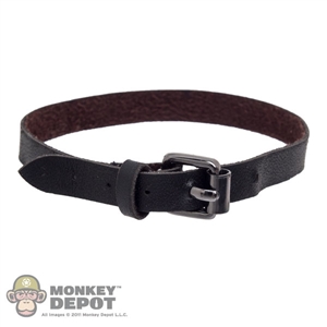 Belt: DamToys Black Leatherlike Belt w/Buckle