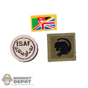 Insignia: DamToys British Army In Afghanistan Patch Set