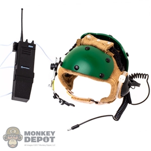 Helmet: DamToys Seal Custom Flight Deck w/Radio Headset