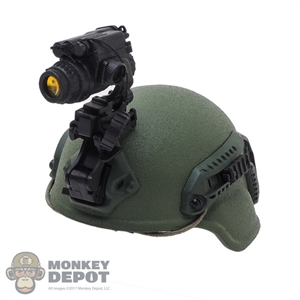 Helmet: DamToys QGF11 Ballistic Helmet w/Night Vision Monocular