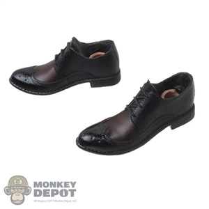 Shoes: DamToys Mens Molded Two Toned Dress Shoes