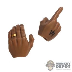 Hand: DamToys Black Action Pose w/Ring
