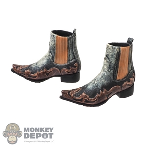 Boots: DamToys Mens Molded Cowboy Boots
