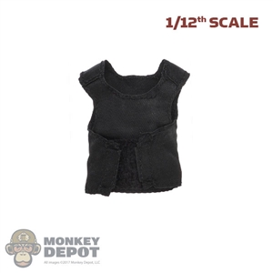 Vest: DamToys 1/12th Mens Black Bullet Proof Vest