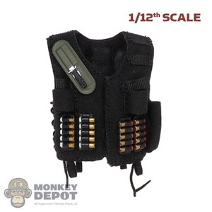 Vest: DamToys 1/12th Mens SAS Tactical Vest w/Shotgun Shells & Knife (READ NOTES)