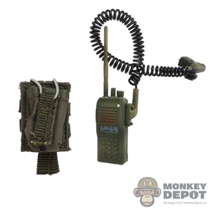 Radio: DamToys VX Radio w/OD Green Pouch