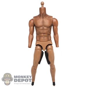 Figure: DamToys African American 3.0 Body w/Muscle Arms + Ankle Pegs
