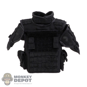 Vest: DamToys Mens Eximius Body Armor w/Shoulder Pads