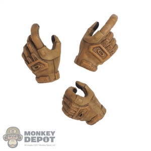 Hands: DamToys Female Molded Gloved Hand Set
