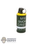 Grenade: DamToys M18 Smoke Canister Green