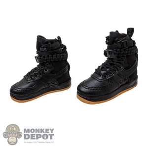 Boots: DamToys Female Black Trend Boots