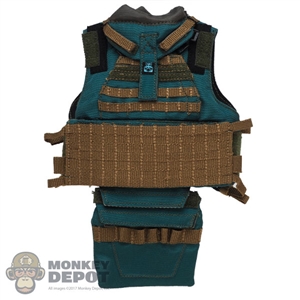 Vest: DamToys Mens Fort REDUT-5T MOLLE Body Armor