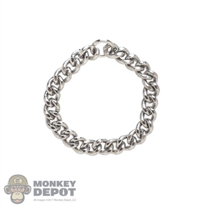 Tool: DamToys Mens Silver Chain Bracelet