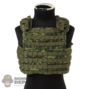 Vest: DamToys Mens 6B46 MOLLE Vest (Digital Flora)