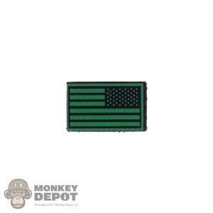 Insignia: DamToys US Flag Patch (Green)