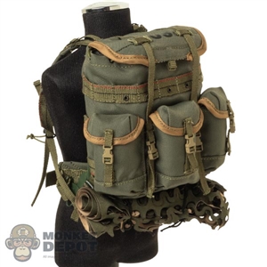 Pack: DamToys Custom LC-2 Alice Backpack w/Frame + Camo Netting