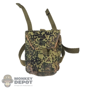 Pouch: DamToys Drop-Leg Gas Mask Bag (Digital Flora) (Weathered)