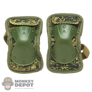 Pads: DamToys Mens Knee Pads (Digital Flora)