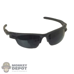 Glasses: DamToys Mens Black Sunglasses