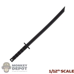 Sword: DamToys 1/12th Black Katana