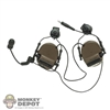 Headset: DamToys COMTAC III Headset w/Helmet Rail Adapter