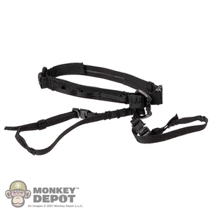 Harness: DamToys Mens Black Climbing Harness